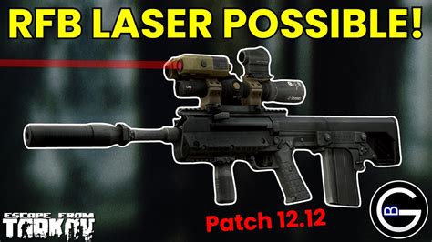how to put laser on rfb